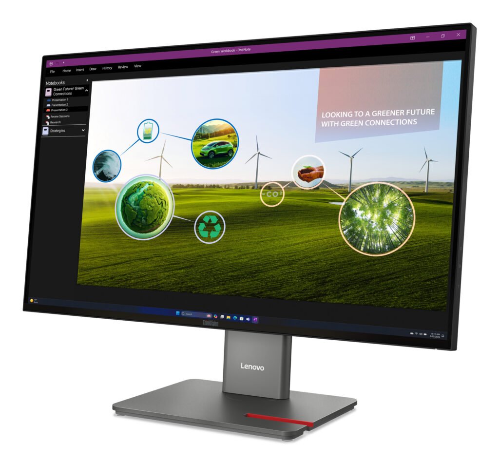 Lenovo ThinkVision P27Q-40 Monitor – 27" Wide Quad HD