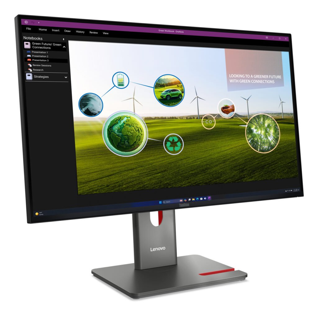 Lenovo ThinkVision P27Q-40 Monitor – 350 nits · 99%