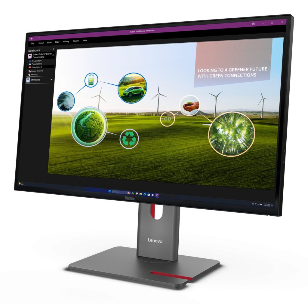 Lenovo ThinkVision P27Q-40 Monitor – Plug in and go