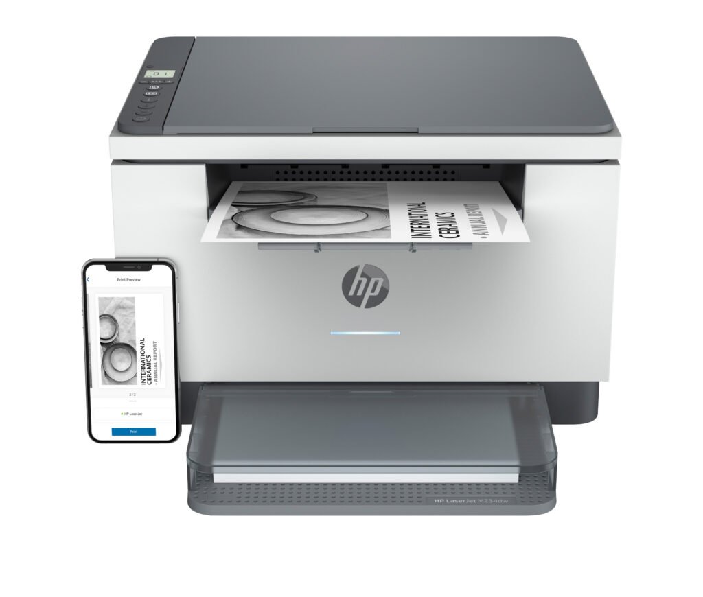 HP LaserJet M234dw Wireless Multifunction Black and white Printer