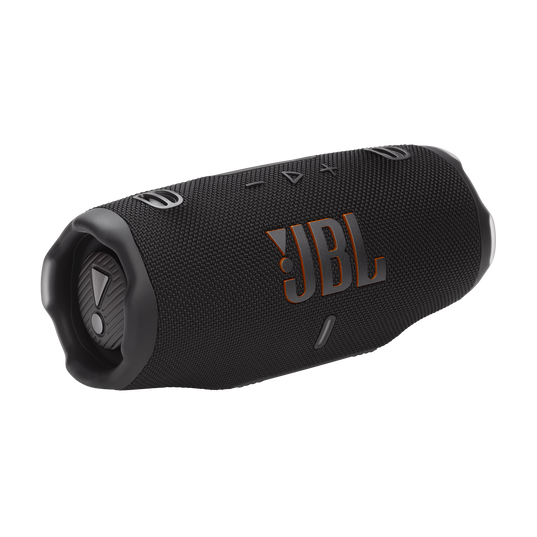 JBL Charge 6 - Black - Portable waterproof and drop-proof Bluetooth speaker - Hero