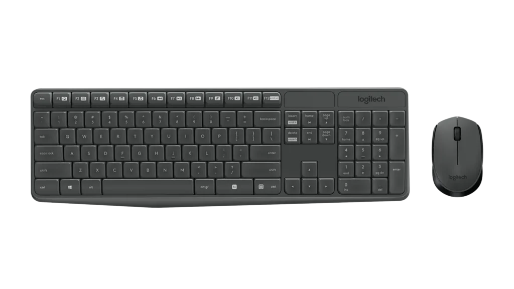 MK235 Wireless Keyboard and Mouse Combo