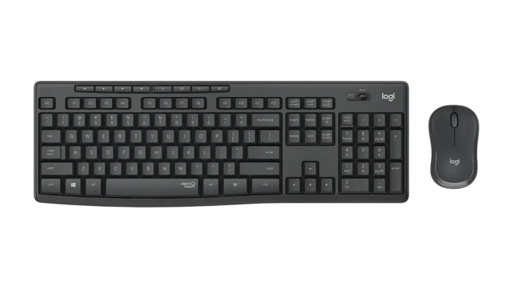 MK295 Silent Wireless Keyboard and Mouse Combo