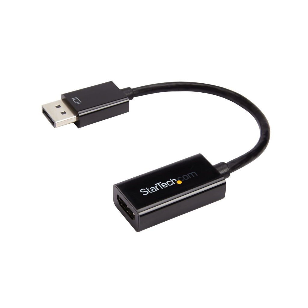 StarTech.com DisplayPort to HDMI Adapter - 4K 30Hz Active DisplayPort to HDMI Video Converter - DP to HDMI Monitor/TV/Display Cable Adapter Dongle - Ultra HD DP 1.2 to HDMI 1.4 Adapter – image 3